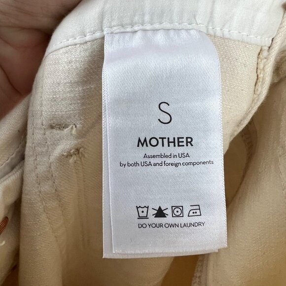 MOTHER Denim the Patch Pocket Overall Ankle in Act Natural, Size Small, NWT! - Picture 13 of 15